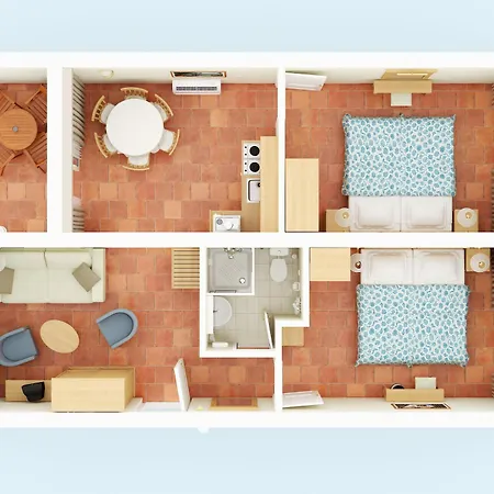 Bellevue Plava Laguna Lägenhet Poreč